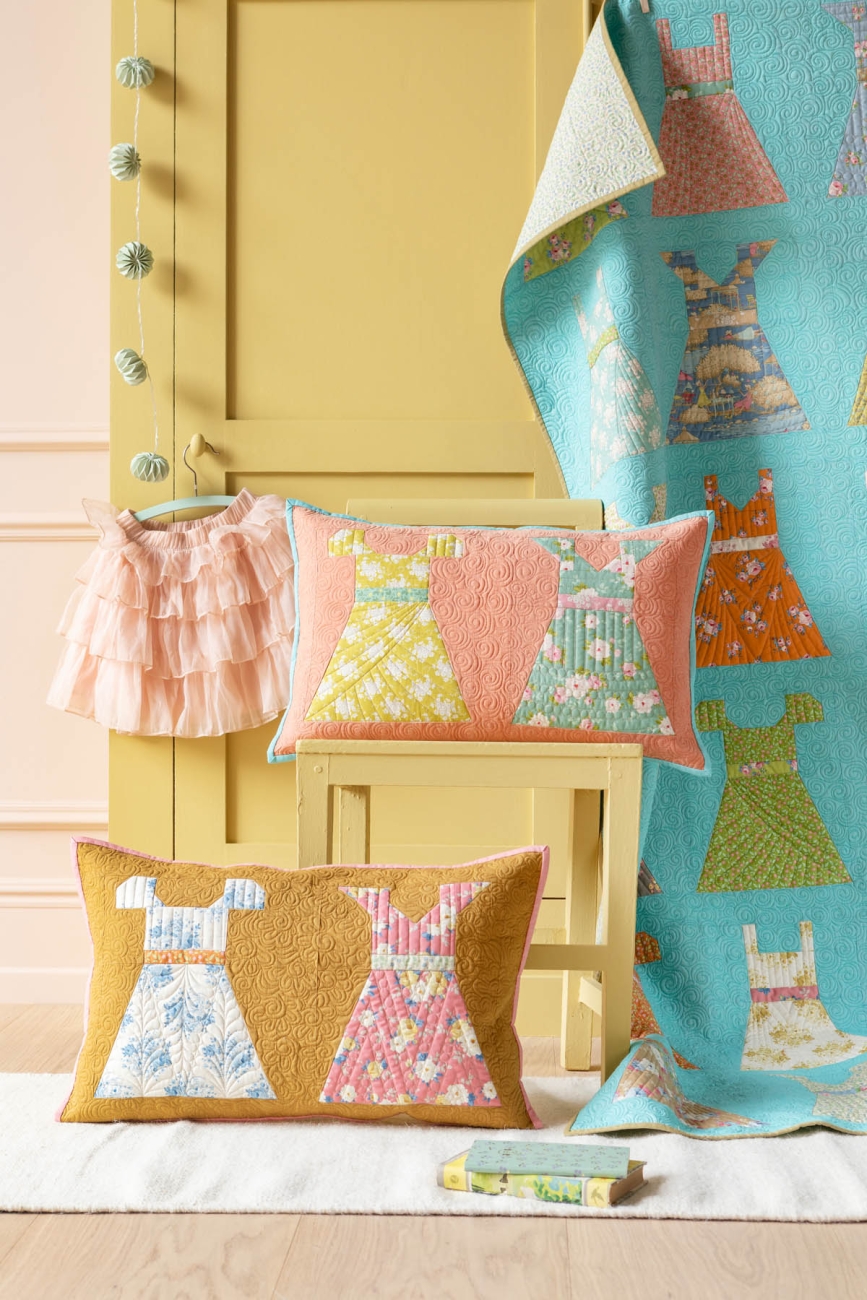 Tilda Patchwork Stoff Baumwolle - Sunday Brunch - Mia Sour Yellow
